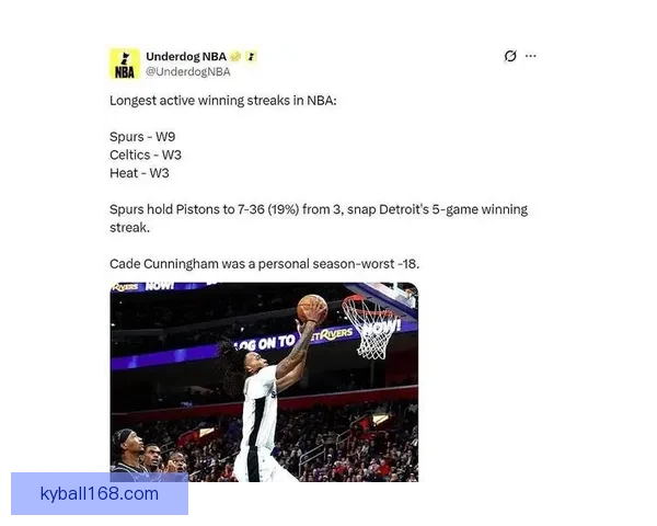 联盟高管一致看好文班亚马领衔马刺成顶级争冠劲旅